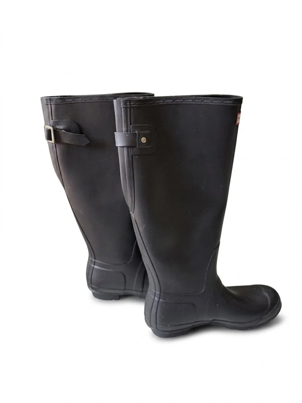 Hunter Original Tall Rain Boots - Matte Black 🖤 Worn Once